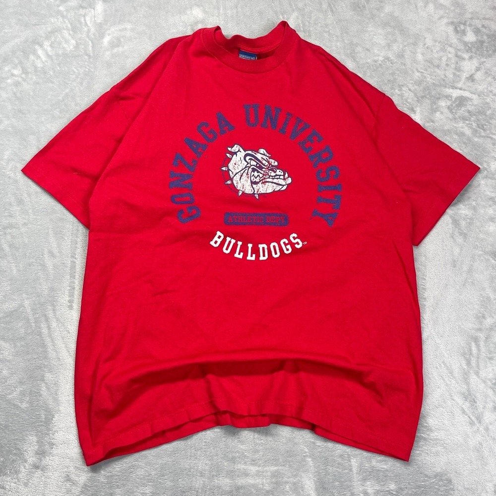 Gonzaga‎ University Bulldogs Champs Shirt Mens XL Red Team Edition Apparel NCAA